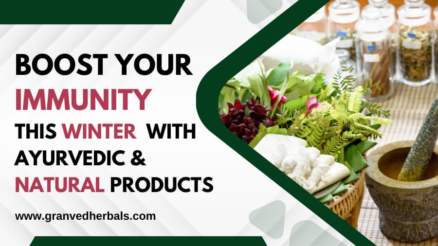 Boost Your Immunity This Winter With Ayurvedic & Natural Products